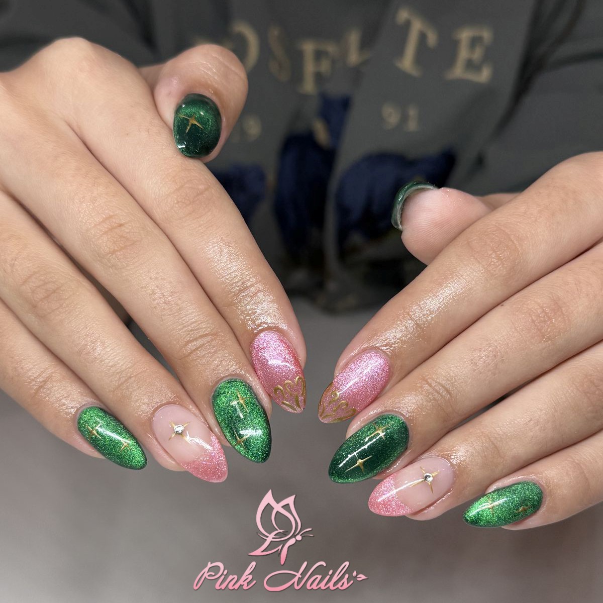Pink Nails